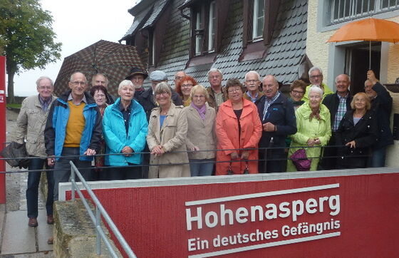 Die SPD-Senioren auf dem Hohenasperg