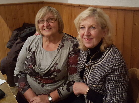 Marga Elser und Dr. Carola Merk-Rudolph