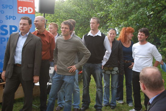 Die Mitglieder des SPD-Ortsvereins Tonolzbronn